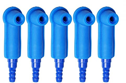 DONGKER Bremsflüssigkeitswechsler, 5 Stücke Stecker Bremsflüssigkeit Ölwechsler, Öl Luft Schnellwechselwerkzeug für PKW LKW Baufahrzeuge