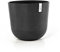 Ecopots Blumentopf Oslo Dunkel Grau - mit Wasserversorgung - Durchmesser Ø 35 cm rund groß - Pflanzentopf aus Recycling Kunststoff - Übertopf modern für Indoor und Outdoor