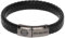 FC Bayern München Lederarmband I Herren Schwarz I Fußballschmuck