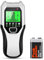 FOLAI Wanddetektor, 5-in-1 Wandscanner, Bolzensensor, multifunktionaler Stud Finder mit LCD-Display und Tonwarnung, zur Erkennung von Metallrohren, DREI Holzarten und AC-Kabel -TH510…