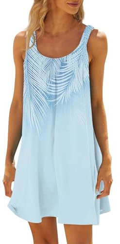 Kleid Damen Kurz Flügelärmel Rüschen Maxikleid Leichte Freizeitkleid Mit Taschen Festliche Kleider Abendkleider Kleid Festlich Damen Abendkleid Lang Weißes Kleid Boho Kleid Damen(1-Sky Blue,S)
