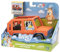 Giochi Preziosi Bluey - Jeep 4WD de la Familia Bluey,con mamá Chilli y Espacio para 4 Personajes, Incluye Accesorio y Hoja de Pegatinas, para niños a Partir de 3 años
