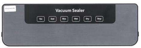Machine à Emballer Sous Vide Améliorée, Aspiration de 80 Kpa, 6 Modes de Coupe, Scelleuse Alimentaire avec 30 Sacs en Matériau ABS (Prise UE)