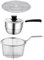 FUNOMOCYA Práctica Olla De Vapor para Alimentos Cesta para Freír Gran Capacidad para Cocina Estilo Aleatorio