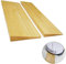 Türschwellenrampe Aus Holz,türschwellenrampe Saugroboter,leichte Und Einfach Zu Transportierende Rampe Türschwelle,für Bürgersteig,Nutzbar Als Rollstuhlrampe,Schwellenrampe(60 * 15 * 3cm)