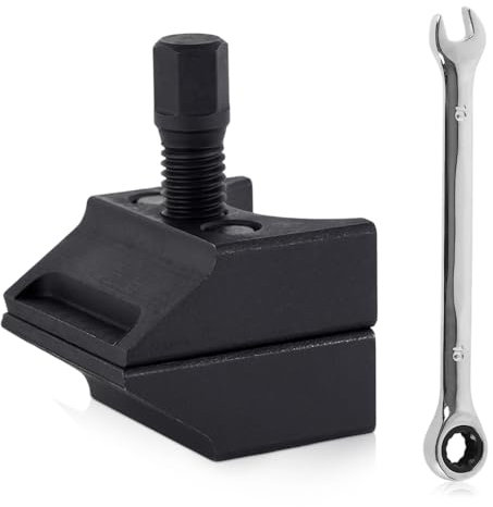 Infreecs Federbein Spreizer mit Geteilter Nabe, Achsschenkel Spreizer, Auto Federbein Naben mit Schlüssel, Stoßdämpfer Demontage ohne Radnaben-Abbau, spreizer Werkzeug für Die Meisten Fahrzeug