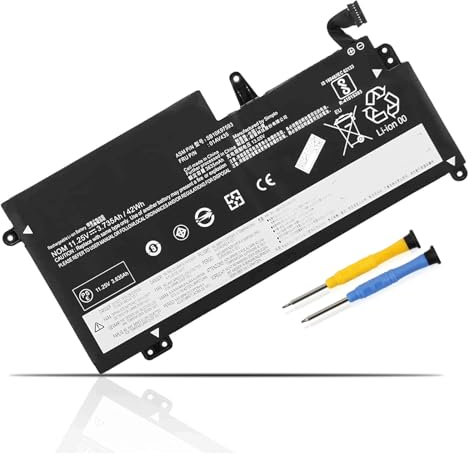 01AV435 01AV436 01AV437 Laptop Batterie pour Lenovo ThinkPad 13 Chromebook,ThinkPad 13 1st 2nd Gen, S2 Gen 1 2 Series 01AV400 01AV401 01AV402 SB10K97592 SB10K97593 SB10K97594 Notebook Battery