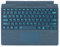 Teclado Bluetooth para Microsoft Surface Pro Copilot+ PC (11ª edición), compatible con Pro 8 Pro 9 Pro 10/Pro X Pro 11 Generation, QWERTZ, Trackpad, carga USB, alemán, azul zafiro