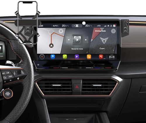 GXQKHFA handyhalterung Kompatibel mit 2021-2024 Cupra Formentor/2023-2024 Cupra Leon zubehör (for 2021-2024 Cupra Formentor/ 2023-2024 Cupra Leon for 12)