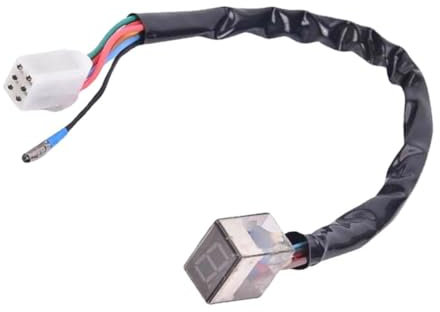 KIXZSAZ Pantalla LED Digital Universal para Motocicleta, indicador de Marcha, Accesorios para Motocicletas, Piezas de Sensor, Suministros Motor para Moto Cross