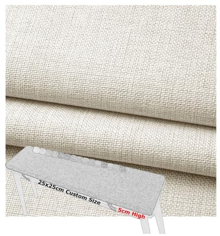 YNJJKA Nach Maß Maßgeschneidert Bankkissenhülle Für Innen Außenbereich Fensterbank Sitzbank Gartenstuhl Sofa Individuell Anpassbar Farbe Stoff Sitzkissen Bank Bezug Ersatzbezug(70x40 cm)