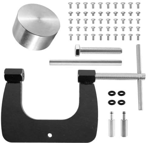 1/8″ Semi Tubular Rivets Tool Kit Fit for Tonka Pinball Vent Coleman Repair, Vent Window Restoration Tool Kit with 50 Rivets