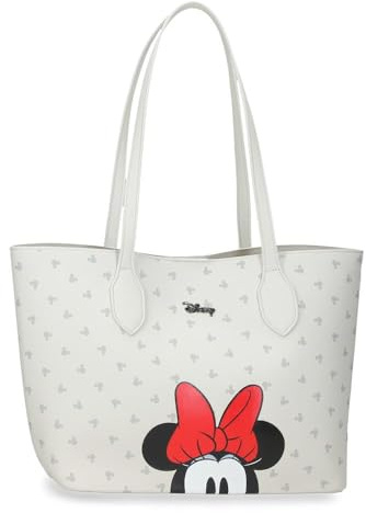 Disney Joumma Bowlogue Minnie Shopper Beige 31x25,5x11,5 cm PU und Polyester