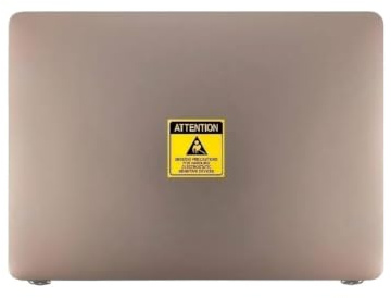 FKYMX Ajuste de Cristal de Pantalla LCD, Compatible con MacBook | Pro aire A1932 A2179 A2337A1706 A1708 A2338 A1707 A1990(Silver,A1466 12Y)