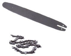 'Hitachi Tools – Pack Spada + catena per motosega 35 cm 3/8LP