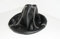 cuffia cambio compatibile con Fiat 500 vera pelle nera cucitore bianche