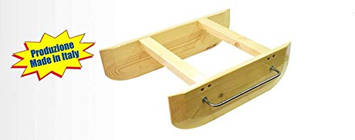 Evo fishing Scannetto barchino divergente per la pescaa traina da Riva in Legno e Acciaio Inox