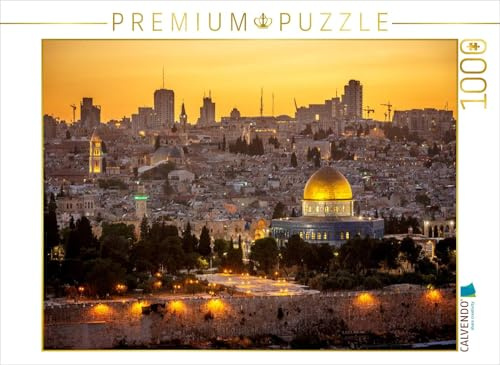 CALVENDO Puzzle Tempelberg, Jerusalem | 1000 Teile Lege-Größe 64 x 48 cm Foto-Puzzle für glückliche Stunden