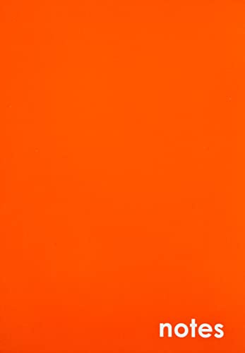 Collins Essential Notizbuch, Spiralbindung, A5, liniert, 80 Seiten, Orange
