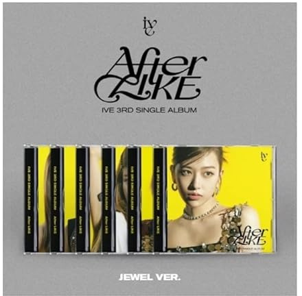 IVE After Like 3rd Single Album JEWEL LEESEO Version CD+Mini Folding Poster On Pack+Photobook+Photocard+Tracking Sealed