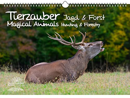 Tierzauber Jagd & Forst Immerwährender Kalender DIN A3 - Seelenzauber