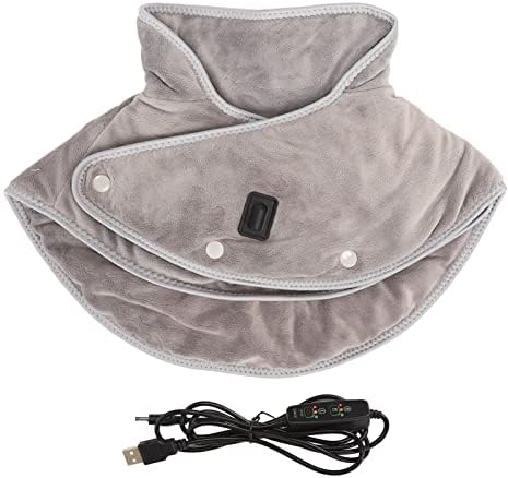 Nacken Schulter Heizung Pad,USB-Nacken Schulter Heizkissen,3 Levels Temp Timing Entspannende tragbare elektrische Heizkissen für Rücken Schulter Nacken, Schnelle Erwärmung