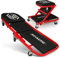 M-AUTO Faltbarer Z Creeper 2-in-1 rollender faltbarer Auto-Rollsitz und Sitz, 91,4 cm verstellbarer Roller, Garagenstuhl, zum Hinlegen oder Sitzen, 150 kg Kapazität unter dem Auto-Rollen-Creeper mit 6