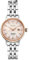 SEIKO Montre automatique pour femme avec lunette rose SRE012, argent, Argent, Moderne