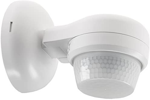 Bewegungsmelder Aufputz-Bewegungsmelder Wandbewegungsmelder 360° IP65 Innen Aussen Feuchtraum Led Geeignet Weiß