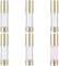 BENECREAT 6 Stück 15ml Leere Kunststoff-Vakuumpumpenflaschen, Goldfarbener U-Typ-Pumpenkopf Airless-Vakuumpumpe Pressflaschen Lotionspender Für Make-Up, Creme, Ätherische Öle, Flüssigkeiten