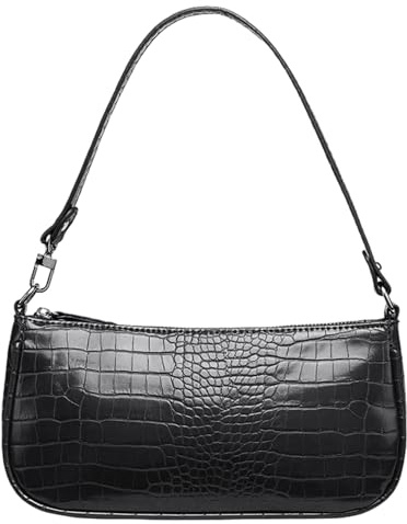 Borsa da ascella da donna in 1 pezzo, borsa a tracolla piccola, borsa a tracolla impermeabile, borsa da ascella alla moda, borsa a tracolla da donna, adatta per viaggi e vacanze