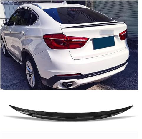 Auto Kofferraum Heck Spoiler, Für BMW X6 F16 2015-2018 Kratzfeste Auto Tail Wing Bodykits, Auto Zubehör