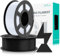 SUNLU PLA Filament Schnell Drucken 1.75mm, 3D Drucker PLA Filament mit Hoher Fließfähigkeit, Entwickelt für schnelles 3D Drucken, Rapid HS-PLA, Maßgenauigkeit +/- 0.02mm, 2KG Schwarz+weiß
