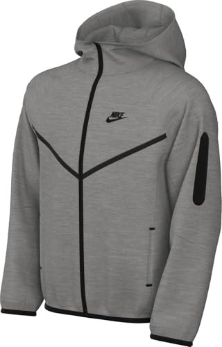 Nike Tech Fleece Fullzip - Pd Giacca per bambini Dk Grey Heather/Dk Grey Heathe 152/158