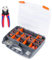 lazyfun 338Pcs Deutsche Steckverbinder Set Deutsche Crimpzange 2/3/4/6/8/12Pin Stecker Entfernungswerkzeug