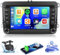 Hikity for VW Andoird Radio 4+64G Android Car Stereo for VW Golf Polo Jetta Tiguan Seat Passat Skoda Radio with 7 Inch Touch Screen Carplay/Android Auto GPS Navigation Bluetooth AHD Backup Camera