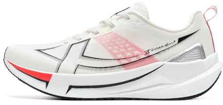 XTEP Professionelle 2000km Herren-Laufschuhe für Prüfungstraining,Hohe Dämpfung Starke Rückstoßfähigkeit Sneaker, rutschfeste und strapazierfähige Sportschuhe, ideal für Langstreckenläufe ab 10 km