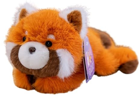 AQCQDQ Simulation Capybara Plüschtier,Autodekoration Capybara Plüschtier,Plüschtier Dschungeltiere Kuscheltier für Jungen,Kreative Auto Ornament,Auto Armaturenbrett Ornament, (20 cm,Panda)