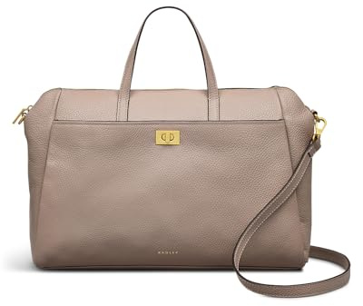 RADLEY London Brook Avenue Women's Leather Medium Ziptop Top Handle, Latte