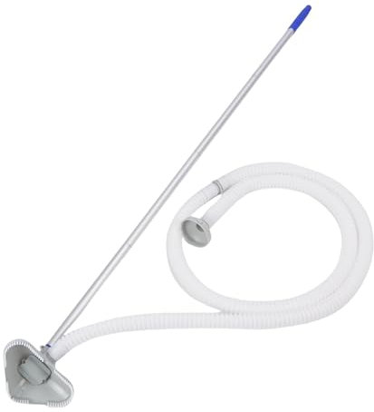 Ausla Aspiradora de Piscina Portátil Inalámbrica Recargable para Piscinas Enterradas y sobre el Suelo, Bañeras de Hidromasaje y Spas con Poste Extensible de 59 Pulgadas
