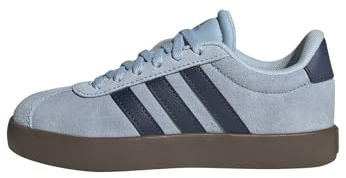 adidas Unisex Kinder Vl Court 3.0 Kids Shoes, Clear Sky/Night Indigo/GUM5, 35 EU