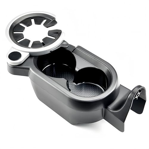 OFIXEM Getränkehalter Für Smart Fortwo 451 2007-2015 | Passend auch für Fortwo 450 1998-2007. ABS Kunststoff, Schwarz, 1 Stück. Herstellernummer A4518100370. Werkzeugfreie Montage.