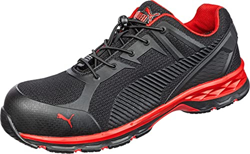 PUMA SAFETY Fuse Motion 2.0 Green Low Arbeitsschuh Sicherheitsschuh S1P ESD HRO SRC Fiberglaskappe hitzebeständig atmungsaktiv Durchtrittschutz metallfrei vegan Männer