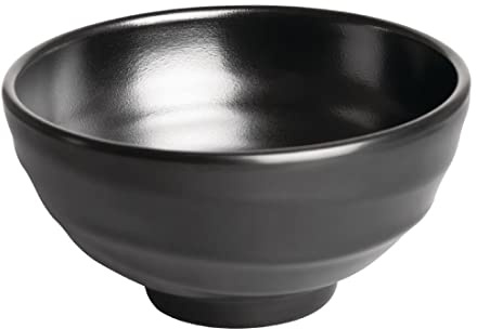Olympia Kristallon Fusion Soup Rice Bowl 300ml 10.5oz 4.5, Pack of 6 | Hardwearing melamine construction resists chipping and breaking, tailored for busy commercial catering environments.