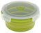 F Fityle Ensemble de Bols Pliables pour Camping et Randonnée en Silicone de Qualité, Vert, 1200ml