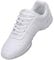 Lnafan Damen Mädchen Schnürschuh Gym Sport Aerobic Cheerleading Training Tanzschuhe, weiß, 38 EU