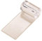 YARADECRO 1 tapis anti-vibrations pour machine à laver, antidérapant, résistant aux chocs, multifonction (500 x 70 x 5 mm) en caoutchouc de silicone transparent, rectangulaire