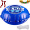 VniYors Cuscino invernale per piscina, 120 x 120 cm, per piscina, inverno, XXL, copertura gonfiabile, per piscina rotonda, 366 cuscini invernali, con corda da 15 m (rotondo)