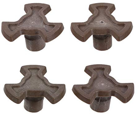 SOLUSTRE 4pcs Replacement Microwave Turntable Shaft Microwave Oven Roller Essential Turntable Coupler for Smooth Rotation Compatible Standard Ovens