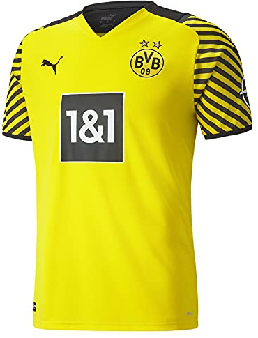 Puma Herren Borussia Dortmund Saison 2021/22 Spielausrüstung, Gamekit Home Game-Kit (1er Pack)